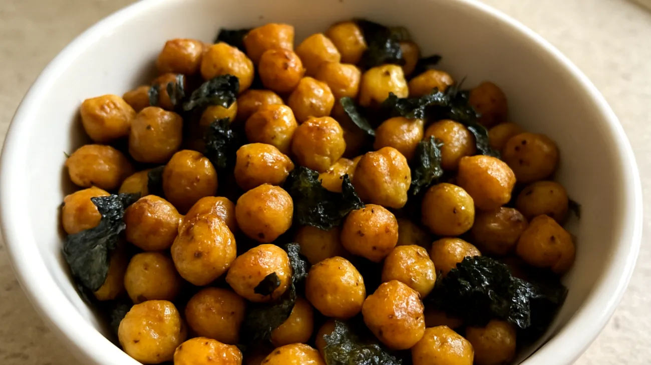 Roasted Chickpea and Seaweed Snack Mix (Geröstete Kichererbsen-Algen-Mischung)"